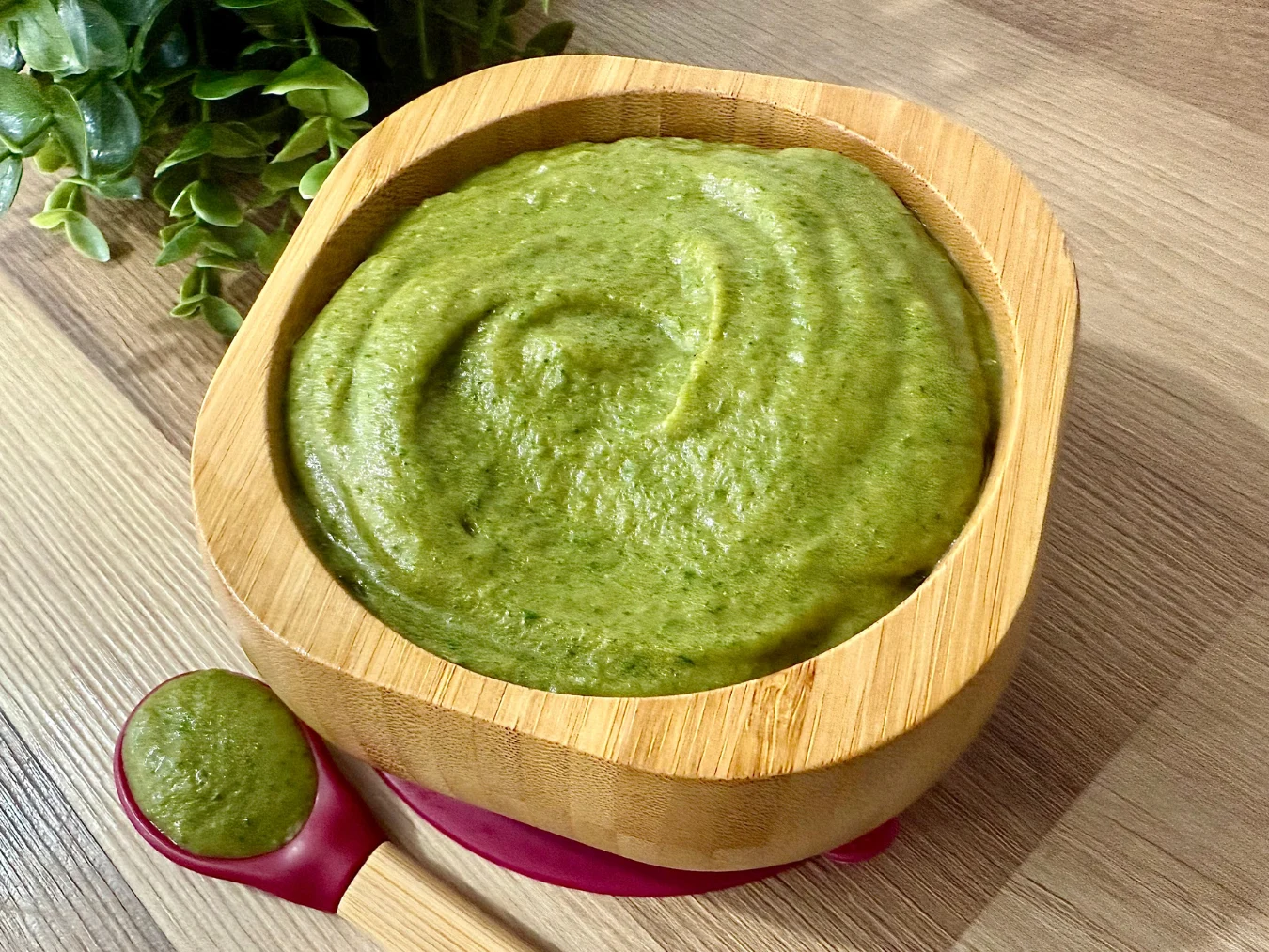 Spinach Sweet Potato Purée
