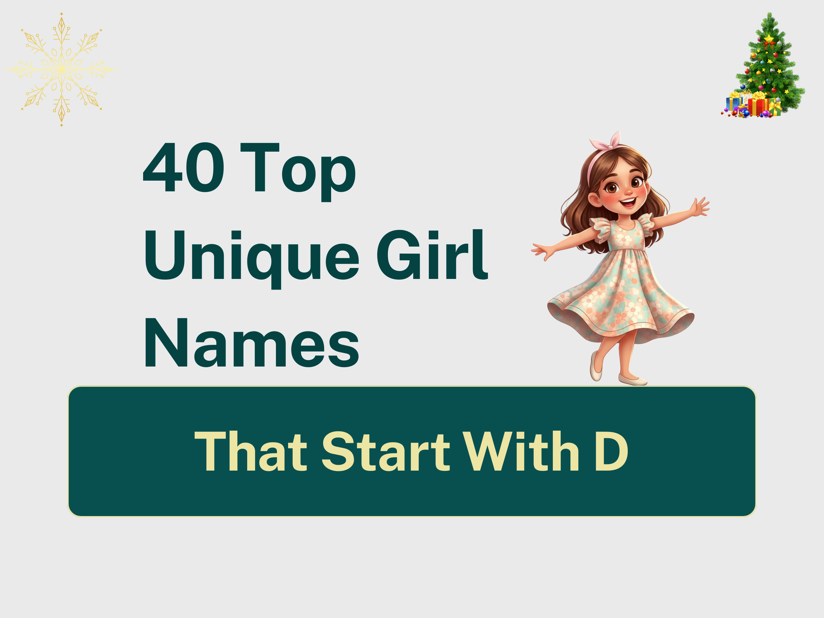 Pretty D Names 40 Top Unique Girl Names That Start With D